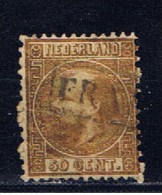 NL+ Niederlande 1867 Mi 12 Willem III. - Oblitérés