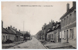 Ressons-sur-Matz, La Grande Rue, éd. Frezquini N° 60 - Ressons Sur Matz