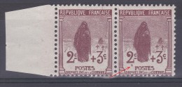 FRANCE  VARIETE   N° YVERT   / N°  MAURY  148  ORPHELIN  NEUFS LUXE - Unused Stamps