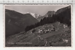 Les Mayens De Finhaut Et Le Mont-Blanc - District De Saint-Maurice / Bezirk Saint-Maurice - Finhaut