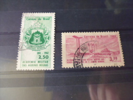 BRESIL TIMBRE OU SERIE YVERT N° 704.705 - Used Stamps