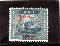 B - 1921 Sarre - Vedute (linguellato) - Unused Stamps