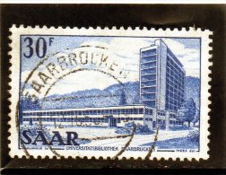 B - 1952 Sarre - Vedute - Used Stamps