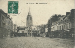 Le Cateau - La Grand'Place - 1908 ( Voir Verso ) - Le Cateau