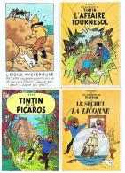 TINTIN  :   8  CARTES  POSTALES  -  NR  2/4/61/0/21/25/40/SOVJETS - Tintin