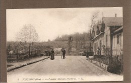 60 SONGEONS  LE POMMIER MARSOUIN 1918   BON ETAT  ECRITE  VOIR LES 2 SCANS - Songeons