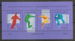 Finland Vyborg Sport Ski 1991  MNH - Unused Stamps