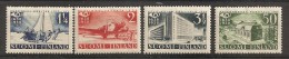 Finland Car Plane Ship Post Office 1938  MNH - Nuovi