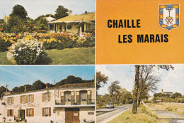 CPM CHAILLE LES MARAIS(85)1982-multivues - Chaille Les Marais