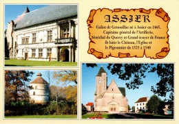 ASSIER : Château Renaissance 1525 à 1535 - Eglise 1540 à 1550 - Pigeonnier 1537 - Assier