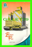 NEW YORK CITY, NY - BELMONT PLAZA , LEXINGTON AVE - A TISH HOTEL - TRAVEL IN 1957 - - Bar, Alberghi & Ristoranti