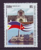 2011.28 CUBA 2011 MNH.  65 ANIV DE LAS RELACIONES ENTRE CUBA-FILIPINAS. - Neufs