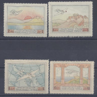 GRECE -  1926 -  POSTE AERIENNE N° 1  à  4  -  NEUFS - X - - Unused Stamps