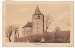 Laguiole - L'Eglise - Circulé 1934 - Laguiole