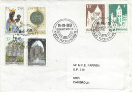 Luxembourg 1999 Trois Vierges Special Postmark Cover - Storia Postale