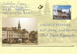Belgium 2002 Dilbeek Hasselt Stationary Postcard - Souvenir Cards - Joint Issues [HK]