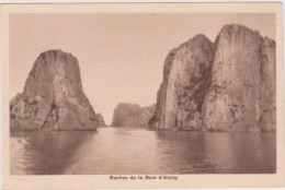 ASIE,ASIA,VIET NAM,indochine,france Colonies,VIET NAM,prés Chine,golfe Tonkin,ROCHES DE LA BAIE D´ALONG,HALONG - Vietnam