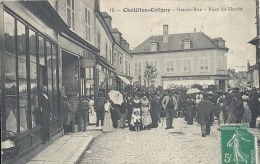 CENTRE - 45 - LOIRET - CHATILLON COLIGNY - Grande Rue - Place Du Marché - Top Animation - Chatillon Coligny
