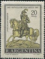 GA0540 Argentina 1967 Battle Of Chacabuco Generals 1v MNH - Nuovi