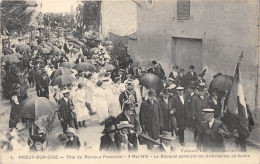 OISE  60  PRECY SUR OISE  FETE DU BOUQUET PROVINCIAL 1913 LE BOUQUET PORTE PAR LES DEMOISELLES DE SENLIS - Précy-sur-Oise