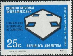 GA0585 Argentina 1971 Crossroads International Association Of Road Construction 1v MNH - Unused Stamps