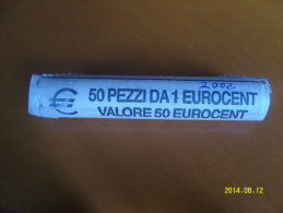 EURO  ROTOLINO DA 1 CENTESIMO ANNO 2002  (ITALIA) - Rollen