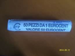 EURO  ROTOLINO DA 1 CENTESIMO ANNO 2002  (ITALIA) - Rolls