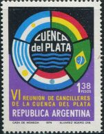 GA0642 Argentina 1974 National Flag Of Foreign Ministers' Meeting 1v MNH - Nuovi