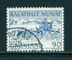 GREENLAND - 1971 Mail Transport 90o Used (stock Scan) - Usados