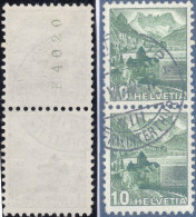 Schweiz 1948 Zu#286RM Rollenmarke Gestempelt - Franqueo