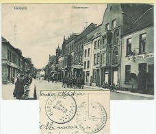 GELDERN HARTstrasse + Belgische Militaire Stempel 23 III 19 + Harelbeke 25.III.19  Soldaten Im Strasse - Geldern
