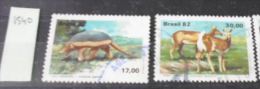 BRESIL TIMBRE OU SERIE YVERT N° 1540+1542 - Used Stamps