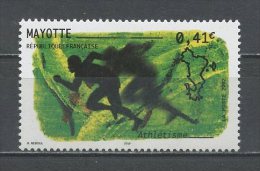 MAYOTTE 2002  N° 128 ** Neuf = MNH Superbe  Sports  Athlétisme - Nuevos