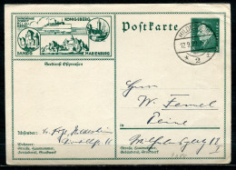 German Empires,DR 1929  GS Mi.Nr.P 188 /010 Friedrich Ebert " Seedienst Ostpreußen " 1 GS Used - Stamped Stationery