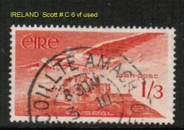 IRELAND    Scott  # C 6 VF USED - Poste Aérienne