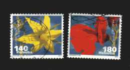 Svizzera °-x-2012- Zum. - 1424-25- Verdura In Fiore. - Used Stamps