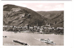 Deutschland - Bacharach Am Rhein - Schiff - Ship - Dampfer - Schlepper - 1953 - Bacharach