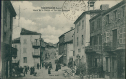 42 NOIRETABLE / Place De La Mairie Et Rue Des Granges / - Noiretable