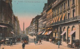 PARIS (2ème Arrondissement) - La Rue De La Paix - Animée Et Colorisée - Paris (02)