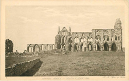 Royaume-Uni - Angleterre - Yorkshire - Whitby Abbey - South Elevation - Abbaye - état - Whitby