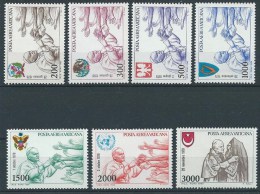 1980 VATICANO POSTA AEREA I VIAGGI DEL PAPA MNH ** - ED - Aéreo