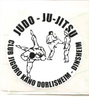 Autocollant Stickers De JUDO Du Judo Club De Dorlisheim - Sports De Combat