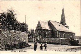 LIEGE   1 CP   Olne  Eglise  1907 - Olne