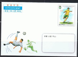 NORTH KOREA 2014 FIFA WORLD CUP BRAZIL AEROGRAM MINT - 2014 – Brazilië