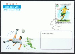 NORTH KOREA 2014 FIFA WORLD CUP BRAZIL AEROGRAM CANCELED - 2014 – Brasil