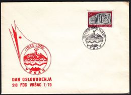 Yugoslavia 1979, Illustrated Cover "35 Years Of Liberation Vrsac" W./ Special Postmark "Vrsac", Ref.bbzg - Briefe U. Dokumente