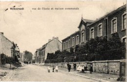 LIEGE   2 CP Welkenraedt  Rue De L'école  Coin Des Rues Neuve & Victoire - Welkenraedt