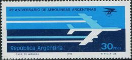 GA0663 Argentina 1976 Airlines Aircraft 1v MNH - Ongebruikt