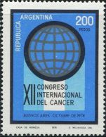 GA0682 Argentina 1978 International Conference On Cancer Prevention Map 1v MNH - Ongebruikt