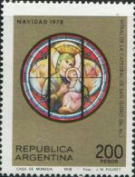 GA0690 Argentina 1978 Christmas Windows Painting 1v MNH - Unused Stamps